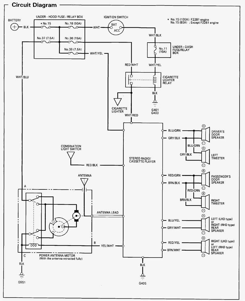 2002 Honda Odyssey Stereo Wiring Diagram