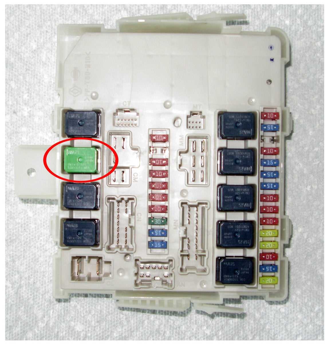 Common Fuse Locations in a 2013 Pathfinder