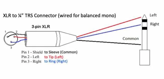xlr jack wiring diagram