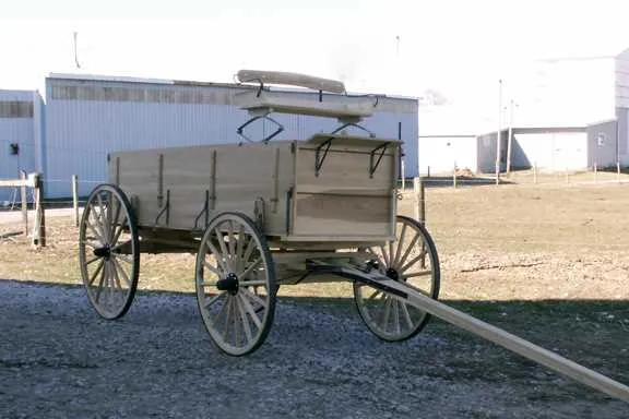 horse drawn wagon parts diagram