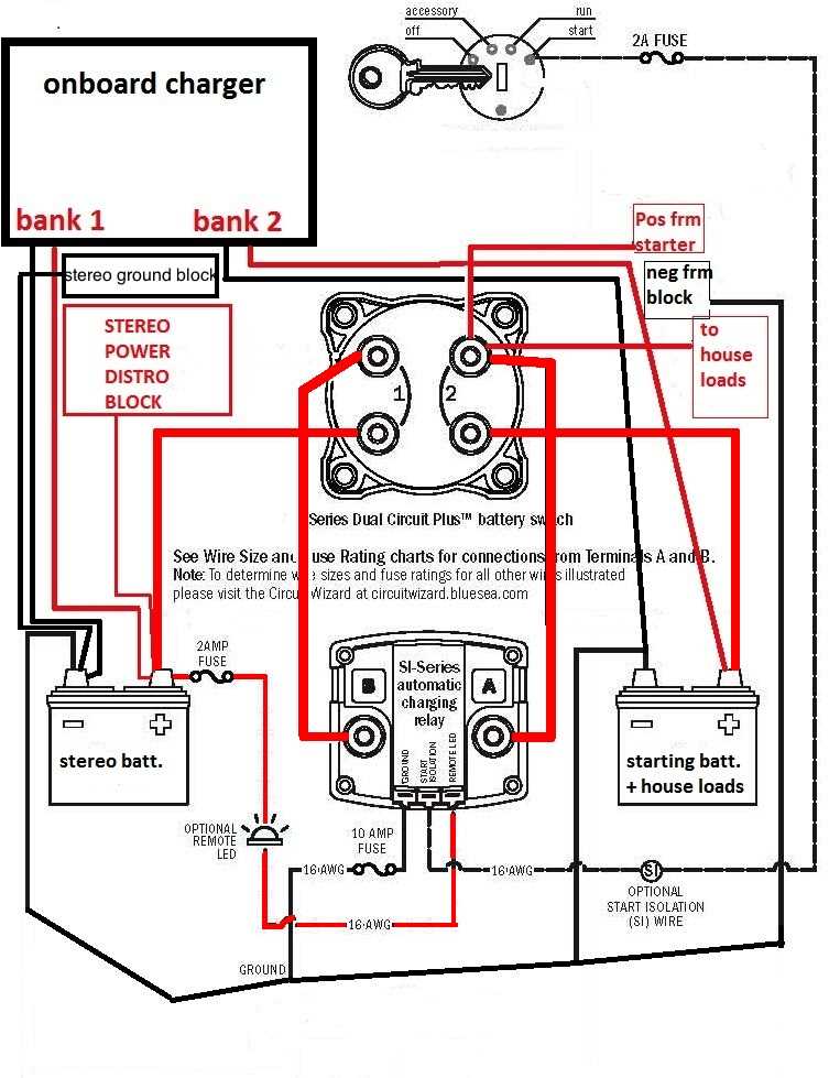 Blue sea 9001e wiring diagram