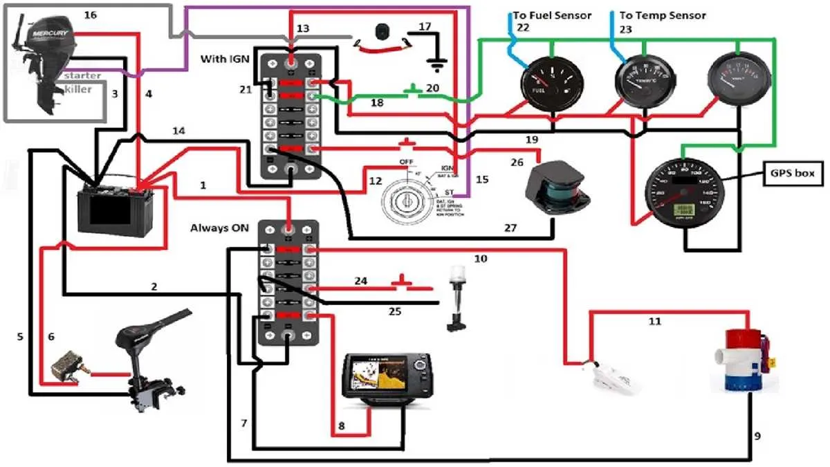 4.3 l mercruiser engine electrical diagram