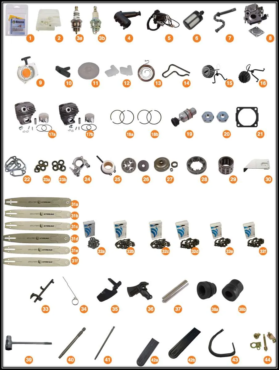 stihl ms362 parts diagram