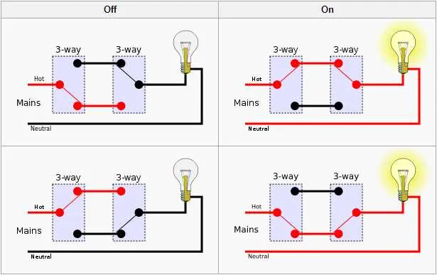 3 way wiring diagrams