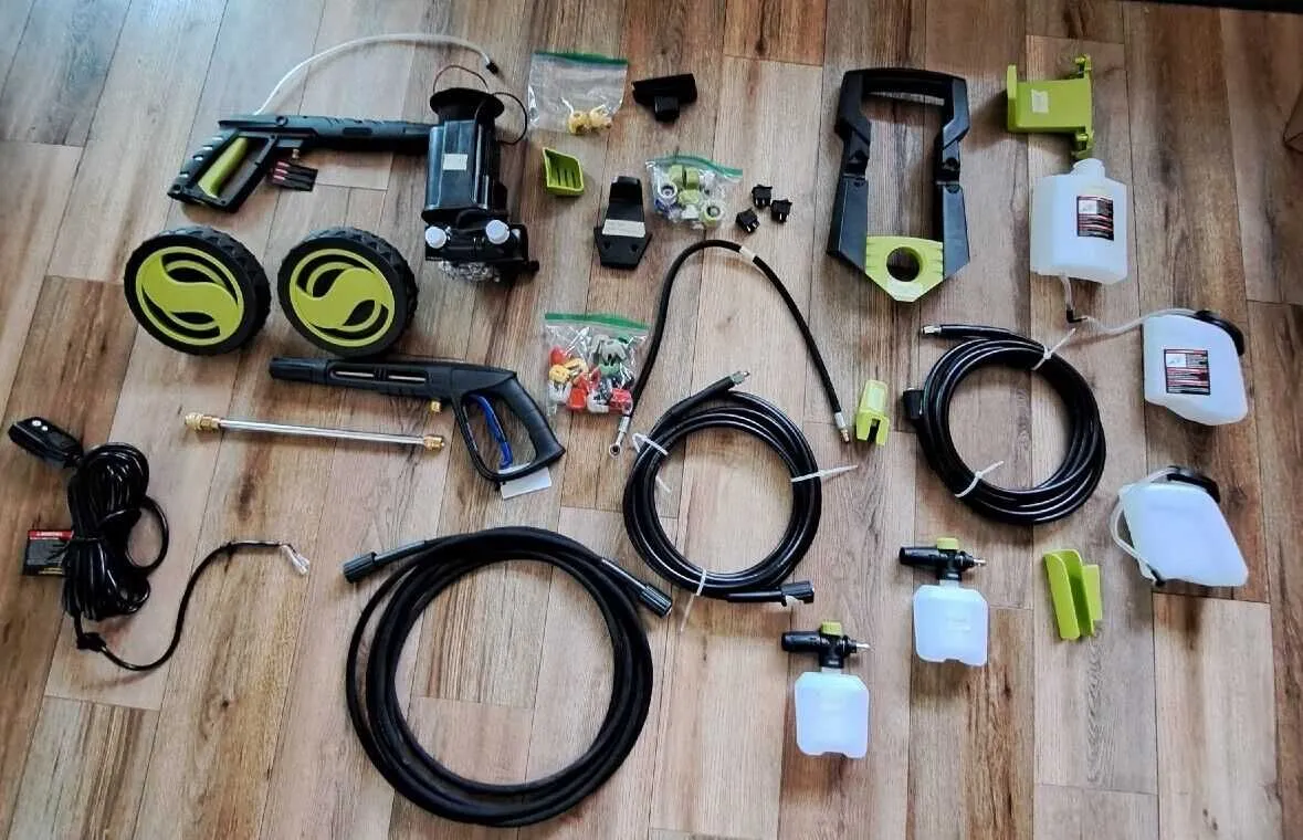 sun joe pressure washer parts diagram