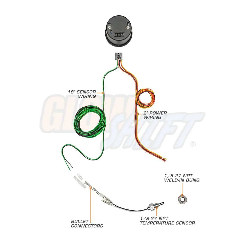 water temperature gauge wiring diagram