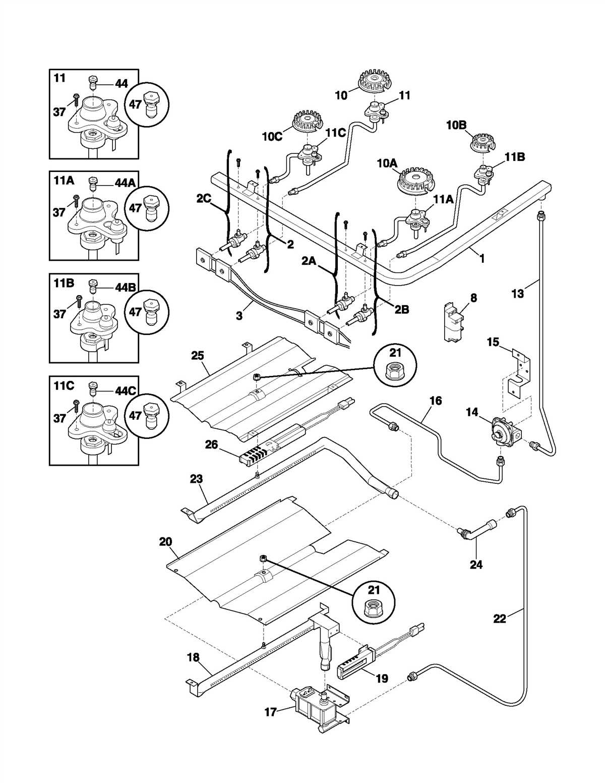 Section 2: Understanding the Inner Workings of a Frigidaire Range: Key Parts and Their Functions