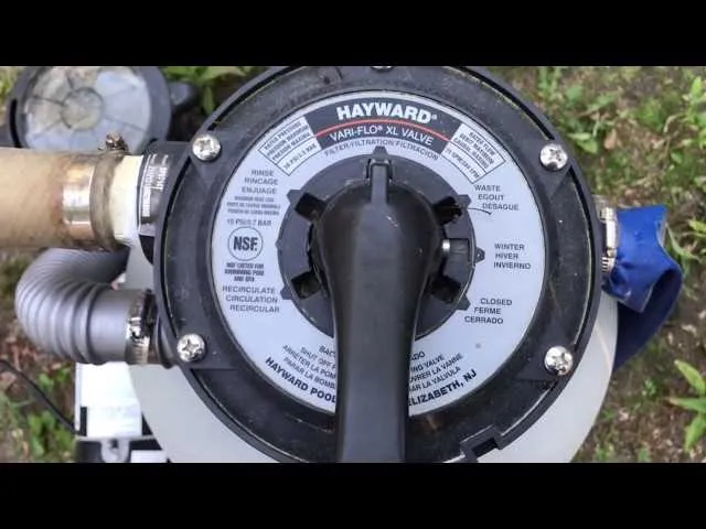 swimming pool valve diagram
