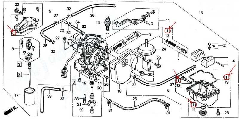 Understanding the Honda Rebel 250 Carburetor Hose Diagram: A Step-by
