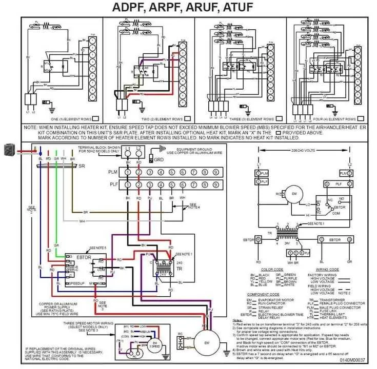 wiring diagram for goodman heat pump