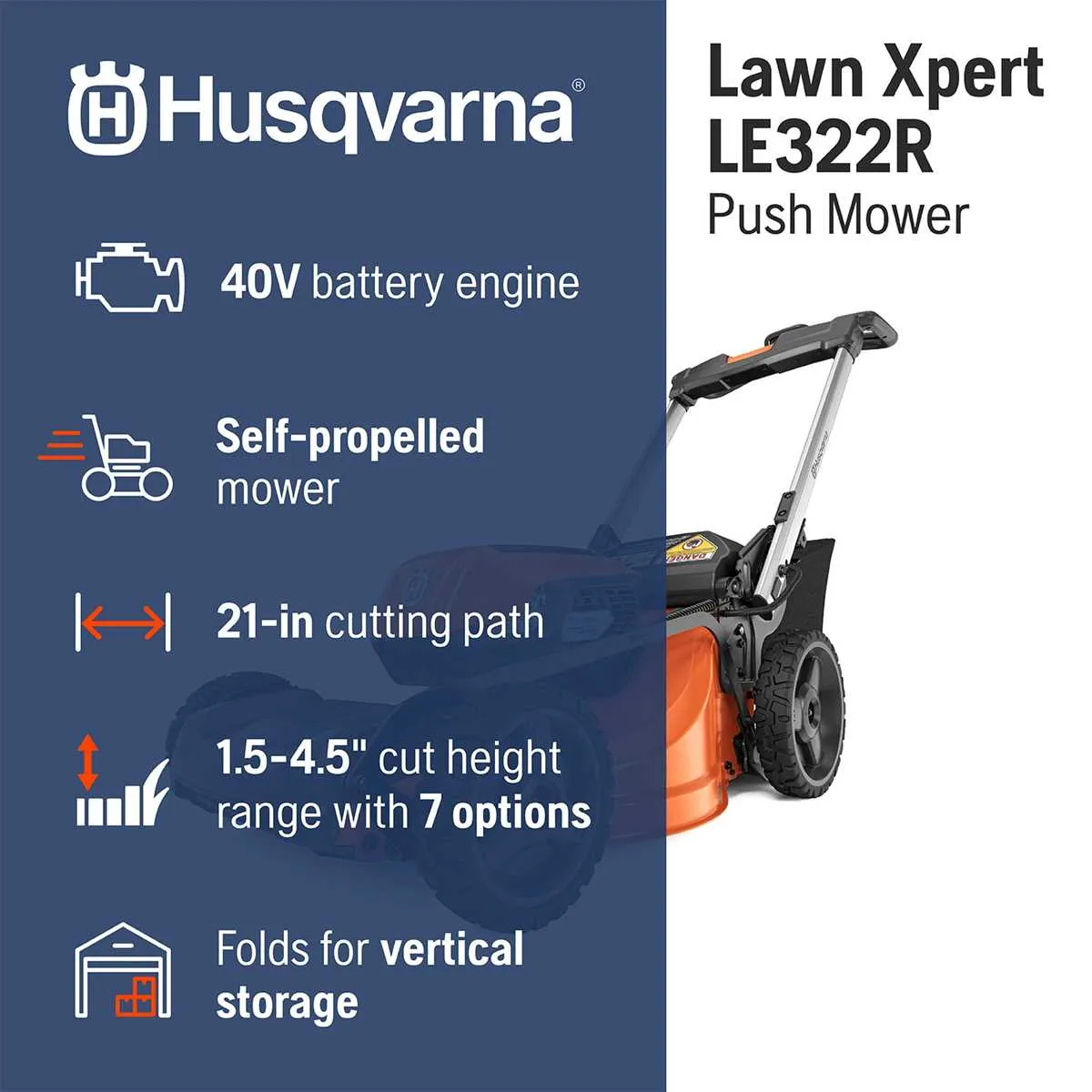 husqvarna push mower parts diagram